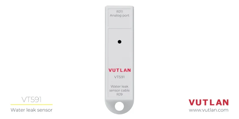 Vutlan VT591 — Su Kaçak Sensörü (WLC Algılama Kablosu ile)