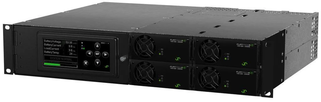 Eltek Flatpack2 Endüstriyel — 110/220 VDC Redresör ve Akü Şarj Sistemleri