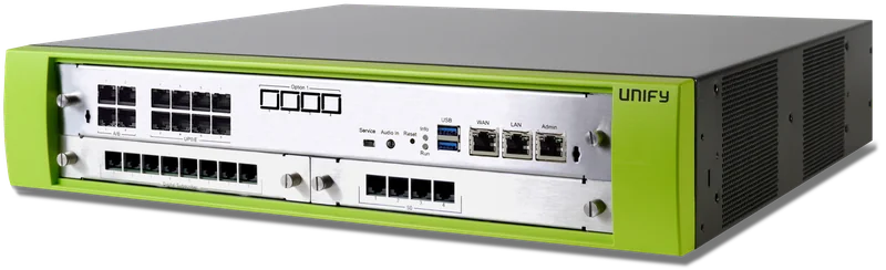 OpenScape Business X3R — стоечная 2U UC-платформа